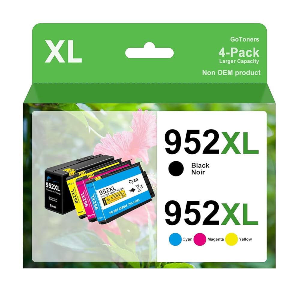 Amazon.com: GoToners 952XL Latest Upgrade Compatible Ink